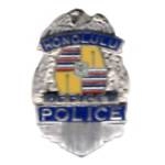 HONOLULU, HI POLICE OFFICER BADGE PIN